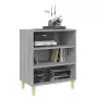 Credenza Grigio Sonoma 57x35x70 cm in Truciolato