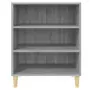 Credenza Grigio Sonoma 57x35x70 cm in Truciolato