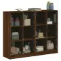 Libreria Ante Rovere Marrone 136x37x109 cm in Legno Multistrato