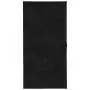 Tappeto Shaggy a Pelo Lungo Moderno Nero 100x200 cm