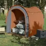 Tenda Portaoggetti Grigia e Arancione 204x183x178 Taffetà 185T