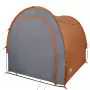 Tenda Portaoggetti Grigia e Arancione 204x183x178 Taffetà 185T