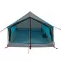 Tenda da Campeggio 2 Persone Blu 193x122x96 cm Taffetà 185T