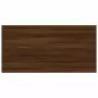 Mensole Parete 4pz Rovere Marrone 60x30x1,5cm Legno Multistrato