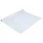 Pellicola Statica Smerigliata Bianco Trasparente 60x500 cm PVC