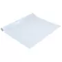 Pellicola Statica Smerigliata Bianco Trasparente 45x500 cm PVC