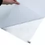 Pellicola Statica Smerigliata Bianco Trasparente 60x2000 cm PVC