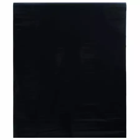 Pellicola Vetri Statica Smerigliata Nera 45x2000 cm PVC