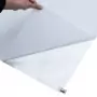 Pellicola Statica Smerigliata Bianco Trasparente 90x500 cm PVC