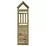 Torre da Gioco con Arrampicata 53x110x214 cm in Pino Impregnato