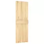 Porta Scorrevole con Set Hardware 70x210 cm Legno Massello Pino