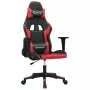 Sedia da Gaming Nera e Rossa in Similpelle