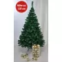 HI Albero di Natale con Supporto in Metallo Verde 120 cm