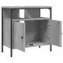 Mobile Lavabo Bagno Grigio Sonoma 60x30x60 cm Legno Multistrato