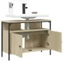 Mobile Lavabo Bagno Rovere Sonoma 60x30x60 cm Legno Multistrato