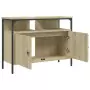 Mobile Lavabo Bagno Rovere Sonoma 60x30x60 cm Legno Multistrato