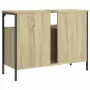 Mobile Lavabo Bagno Rovere Sonoma 60x30x60 cm Legno Multistrato