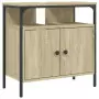 Mobile Lavabo Bagno Rovere Sonoma 60x30x60 cm Legno Multistrato