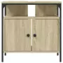 Mobile Lavabo Bagno Rovere Sonoma 60x30x60 cm Legno Multistrato