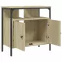 Mobile Lavabo Bagno Rovere Sonoma 60x30x60 cm Legno Multistrato