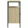 Mobile Lavabo Bagno Rovere Sonoma 60x30x60 cm Legno Multistrato