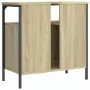 Mobile Lavabo Bagno Rovere Sonoma 60x30x60 cm Legno Multistrato