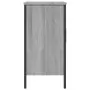 Mobile Lavabo Bagno Grigio Sonoma 60x30x60 cm Legno Multistrato