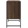 Mobile Lavabo Bagno Rovere Marrone 60x33x60cm Legno Multistrato