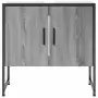 Mobile Lavabo Bagno Grigio Sonoma 60x33x60 cm Legno Multistrato