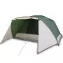 Tenda da Campeggio 6 Persone Verde 412x370x190 cm Taffetà 190T