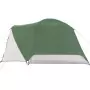 Tenda da Campeggio 6 Persone Verde 412x370x190 cm Taffetà 190T