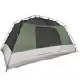 Tenda da Campeggio 6 Persone Verde 412x370x190 cm Taffetà 190T