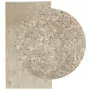 Tappeto a Pelo Lucido Lungo ISTAN Effetto Beige 80x150 cm