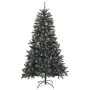 Albero di Natale Artificiale con Base Verde 150 cm PVC