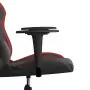 Sedia Gaming Massaggio Nero e Rosso Vino in Similpelle