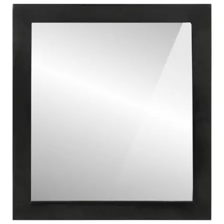 Specchio da Bagno 55x1x60 cm in Vetro e Legno Massello di Mango