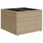 Set Divano da Giardino 8 pz con Cuscini Beige in Polyrattan