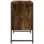 Mobile Lavabo Bagno Rovere Fumo 60x30x60 cm Legno Multistrato