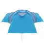 Tenda da Campeggio 12 Persone Blu 840x720x200 cm Taffetà 185T