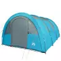 Tenda da Campeggio 4 Persone Blu 483x340x193 cm Taffetà 185T