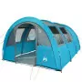 Tenda da Campeggio 4 Persone Blu 483x340x193 cm Taffetà 185T