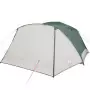 Tenda da Campeggio 4 Persone Verde 350x280x155 cm Taffetà 190T