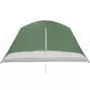 Tenda da Campeggio 4 Persone Verde 350x280x155 cm Taffetà 190T