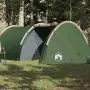 Tenda da Campeggio 4 Persone Verde 405x170x106 cm Taffetà 185T