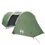 Tenda da Campeggio 4 Persone Verde 405x170x106 cm Taffetà 185T