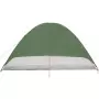 Tenda da Campeggio 6 Persone Verde 348x340x190 cm Taffetà 190T