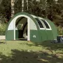 Tenda da Campeggio 4 Persone Verde 483x340x193 cm Taffetà 185T