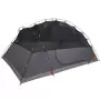 Tenda Campeggio 8Persone Grigia e Arancione 360x430x195 Taffetà