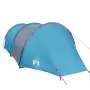 Tenda da Campeggio 4 Persone Blu 405x170x106 cm Taffetà 185T