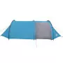 Tenda da Campeggio 4 Persone Blu 405x170x106 cm Taffetà 185T